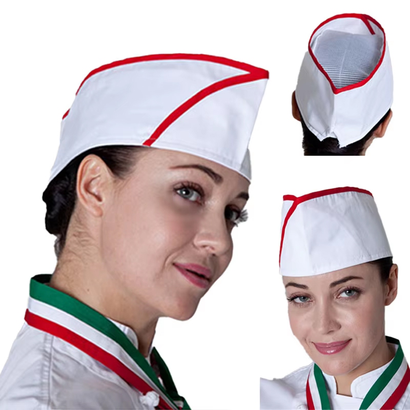 Kitchen Gadgets Japanese - Catering Chef Boater hat Restaurant Kitchen