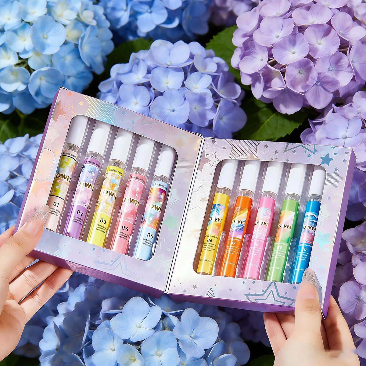 Oil Mister Spray Bottle - 10 Piece Brazilian Inspired Summer Fragrance
