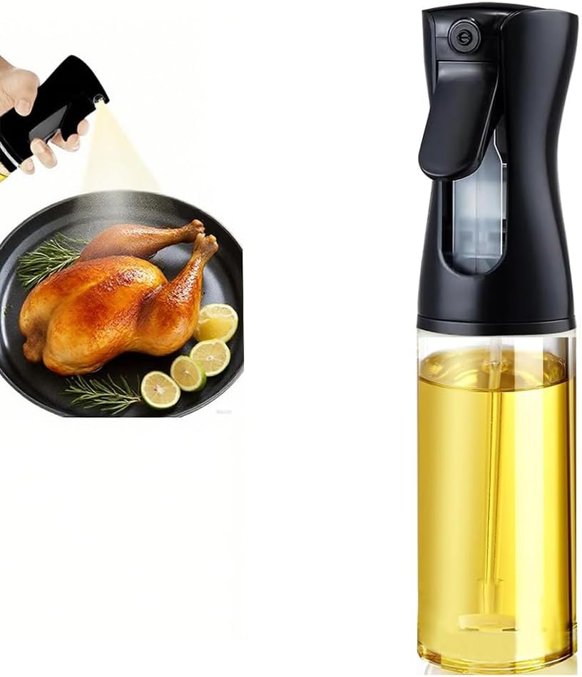 Oil Mister Spray Bottle - Olive Oil Sprayer for Cooking, 220ml