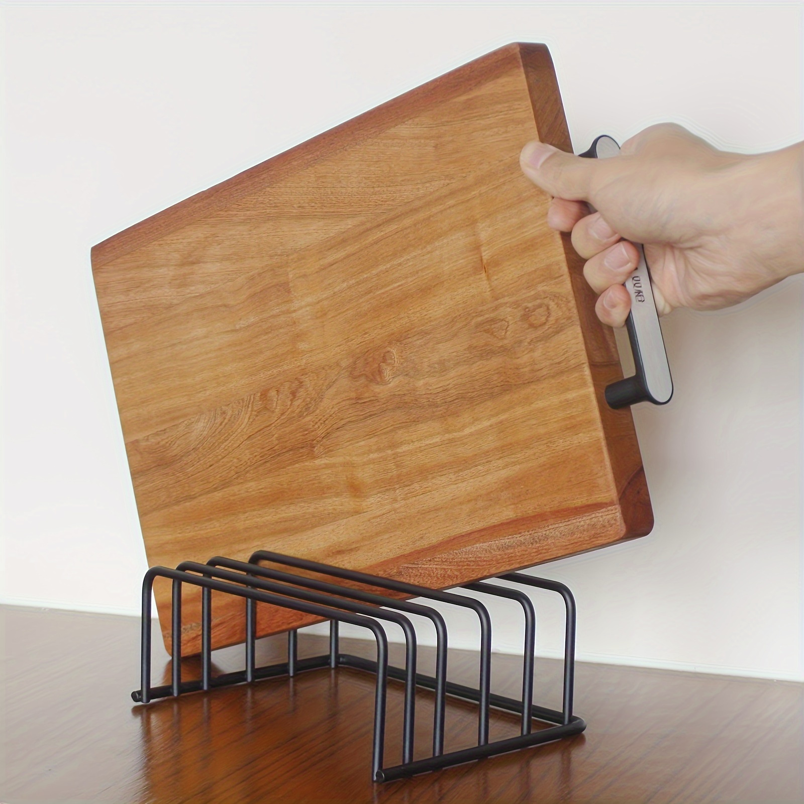 Kitchen Gadgets Storage Ideas - Vegetable Cutting Board Storage Rack, Cutting