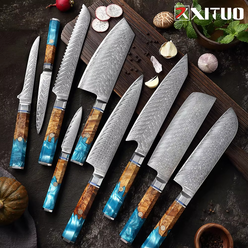 Kitchen Gadgets Japanese - Japanese 67-Layer Damascus Steel Kitchen Knife