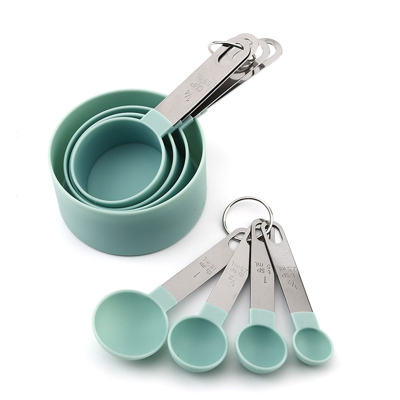 8PCS Measuring Cups Spoons Set - Kitchen Gadgets That Make Life Easier บทวิจารณ์และราคา