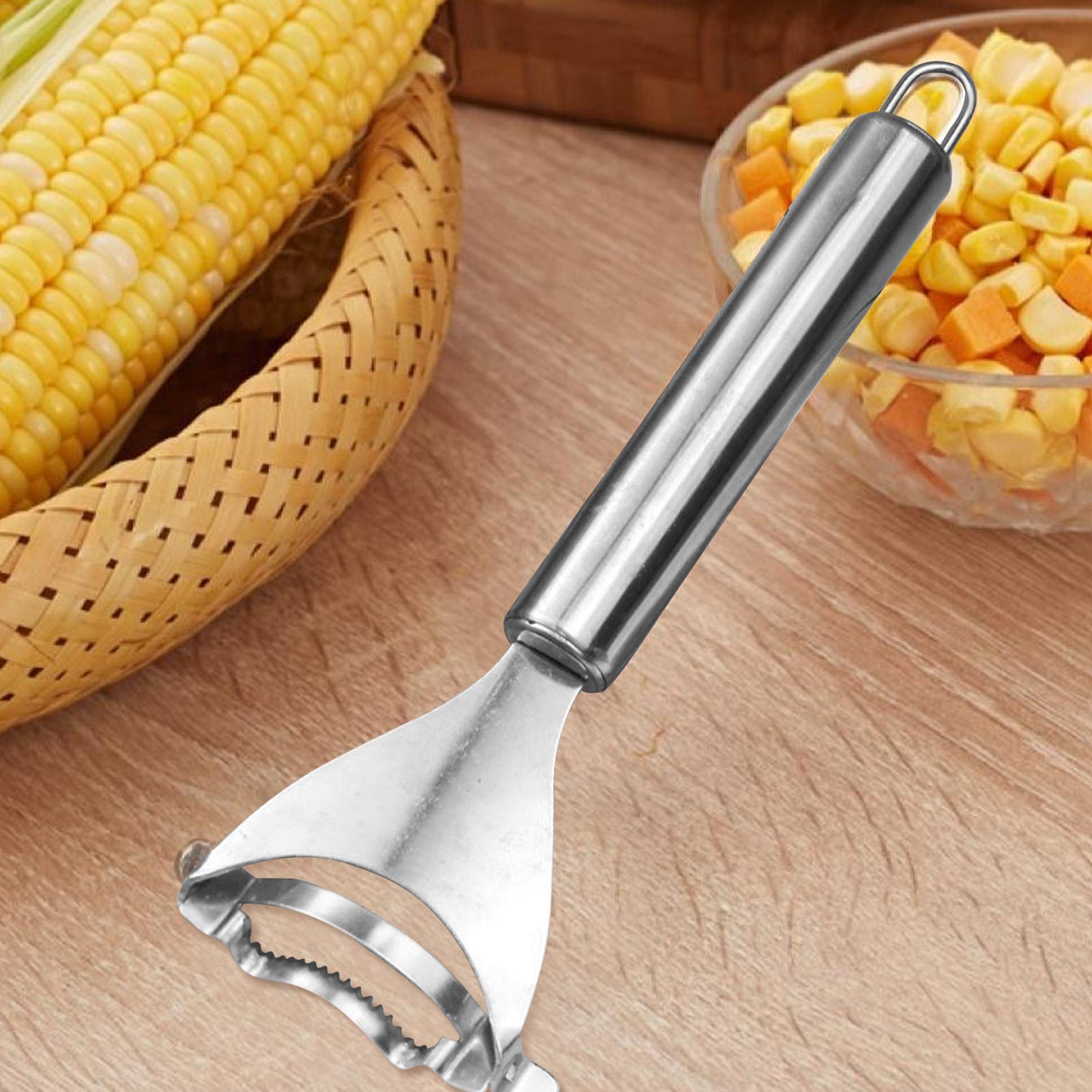 Corn Prep Peeler Corn Stripper - Kitchen Gadgets For Chefs บทวิจารณ์และราคา