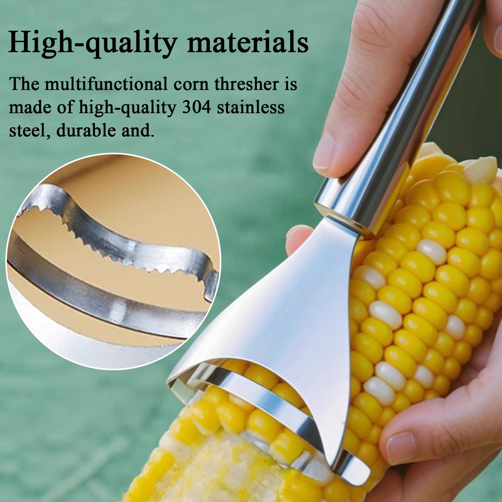 Corn Prep Peeler Corn Stripper - Kitchen Gadgets For Chefs บทวิจารณ์และราคา