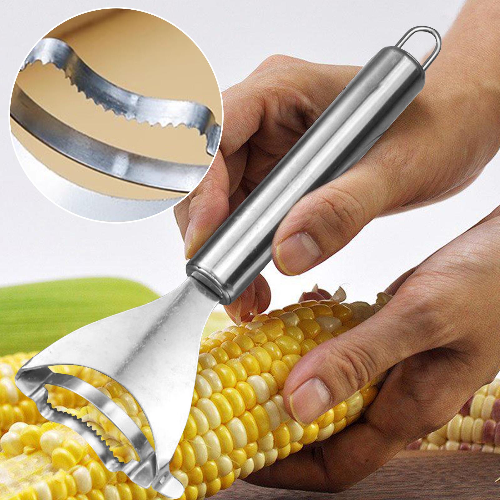 Corn Prep Peeler Corn Stripper - Kitchen Gadgets For Chefs บทวิจารณ์และราคา