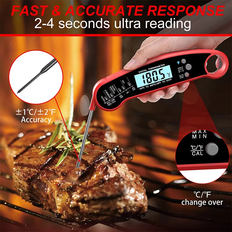 Digital Meat Thermometer High  - Meat Thermometer บทวิจารณ์และราคา