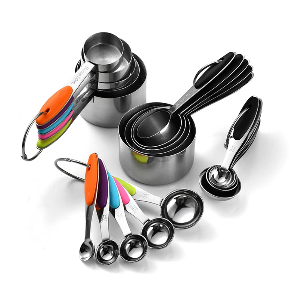 5/10Pcs Stainless Steel Measur - Kitchen Gadgets That Make Life Easier บทวิจารณ์และราคา