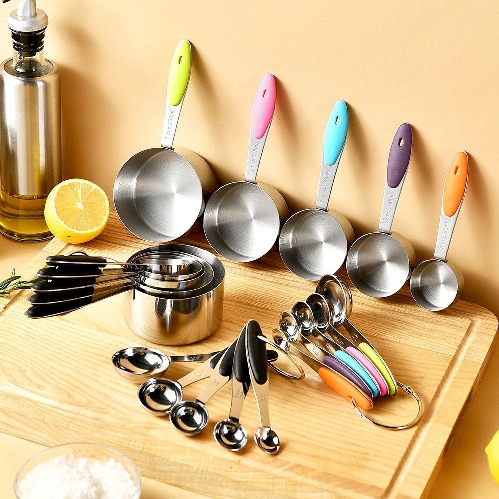 5/10Pcs Stainless Steel Measur - Kitchen Gadgets That Make Life Easier บทวิจารณ์และราคา