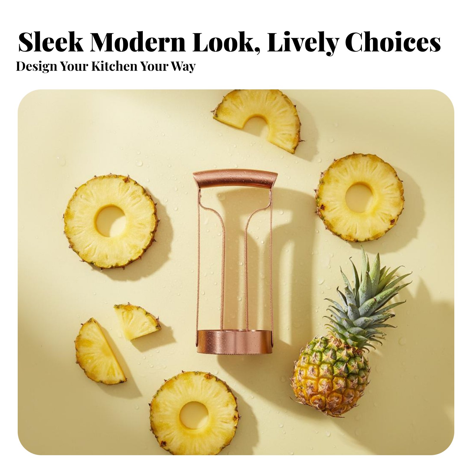 Stainless Steel Pineapple Cutt - Kitchen Gadgets That Are Useful บทวิจารณ์และราคา