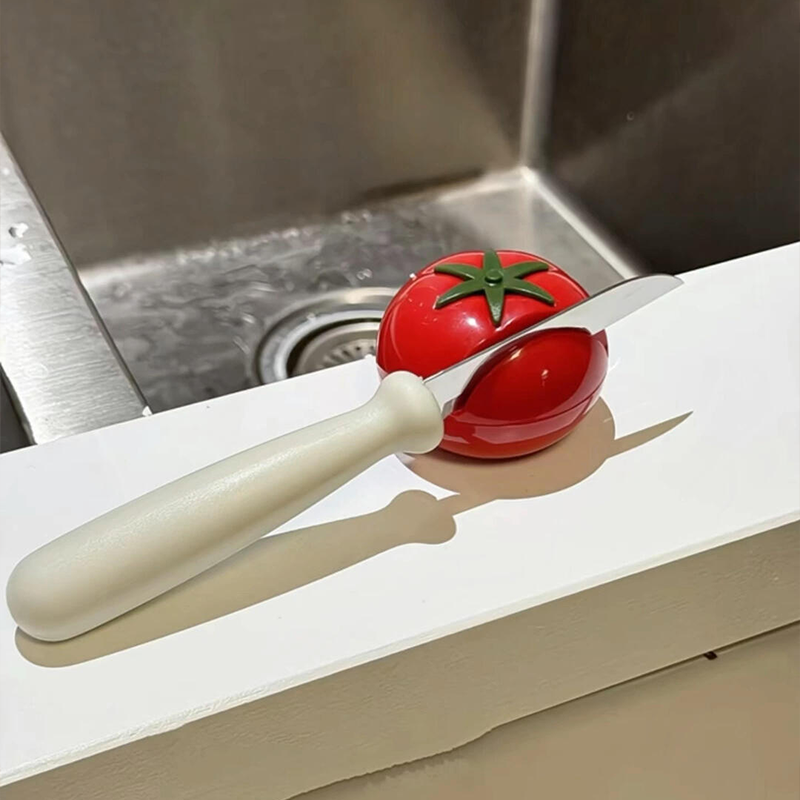 Tomato-Shaped Knife Sharpener  - Kitchen Gadgets That Are Useful บทวิจารณ์และราคา