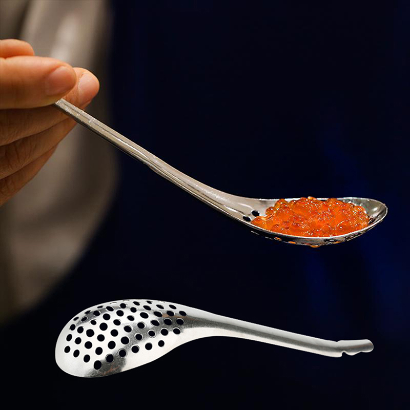 56 Holes Caviar Spoon Useful K - Kitchen Gadgets That Are Useful บทวิจารณ์และราคา