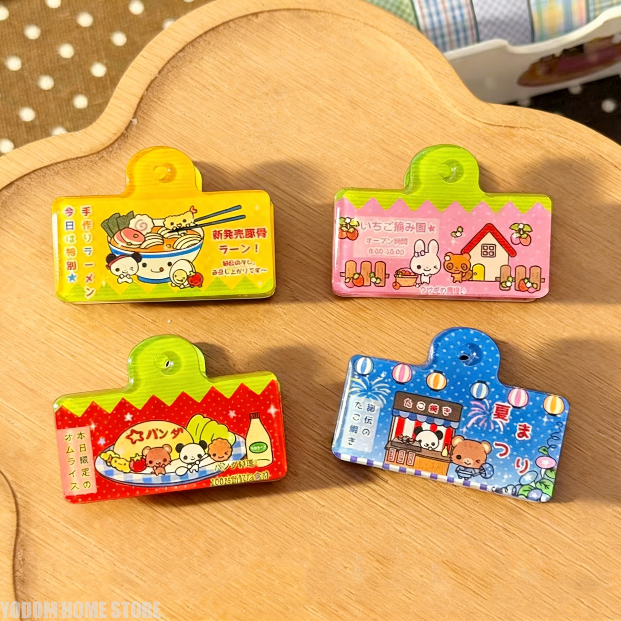 4pcs Vintage Japanese Cute Ani - Kitchen Gadgets Japanese บทวิจารณ์และราคา