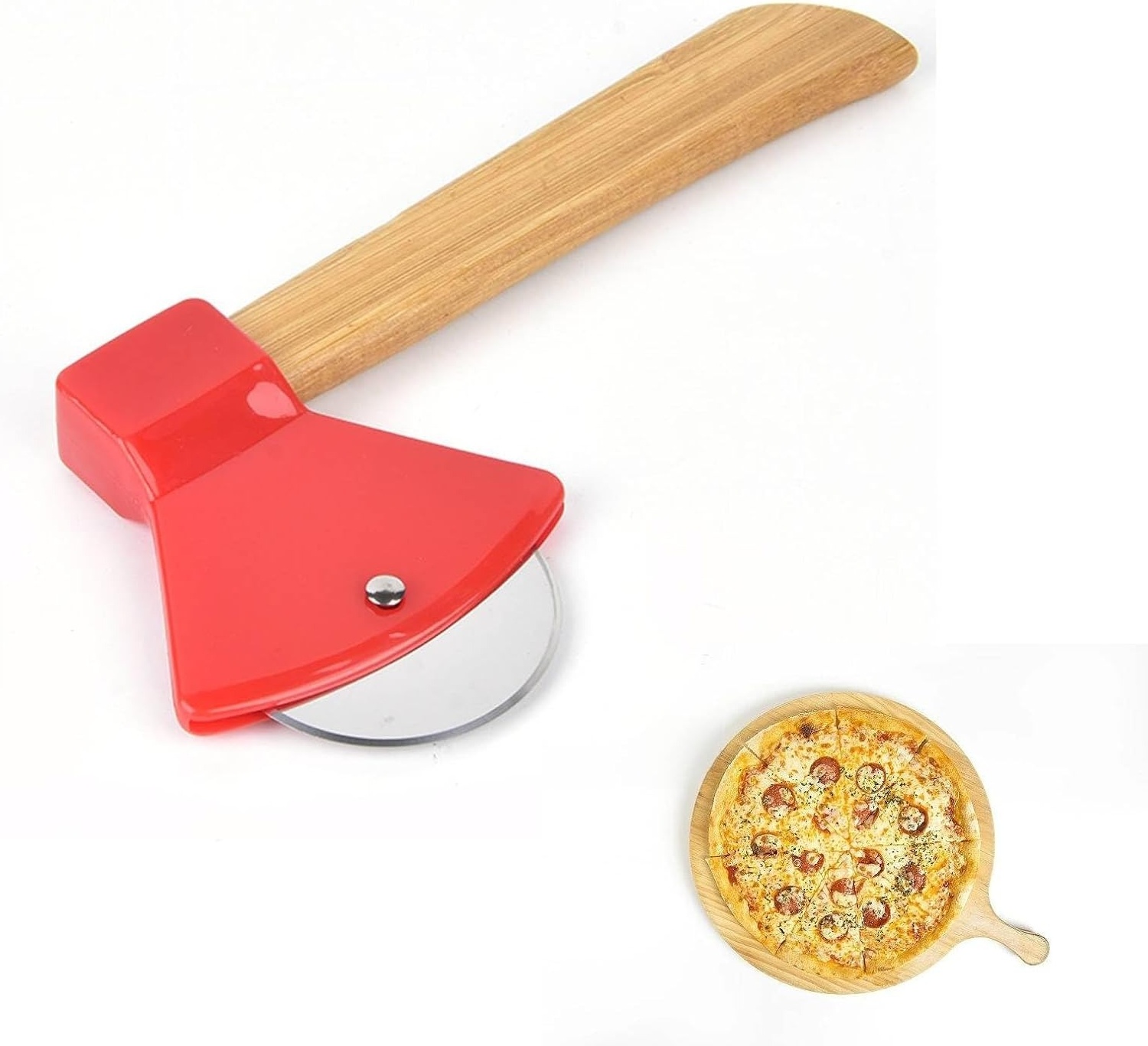 Novelty Funny Axe Pizza Cutter - Kitchen Gadgets Presents บทวิจารณ์และราคา
