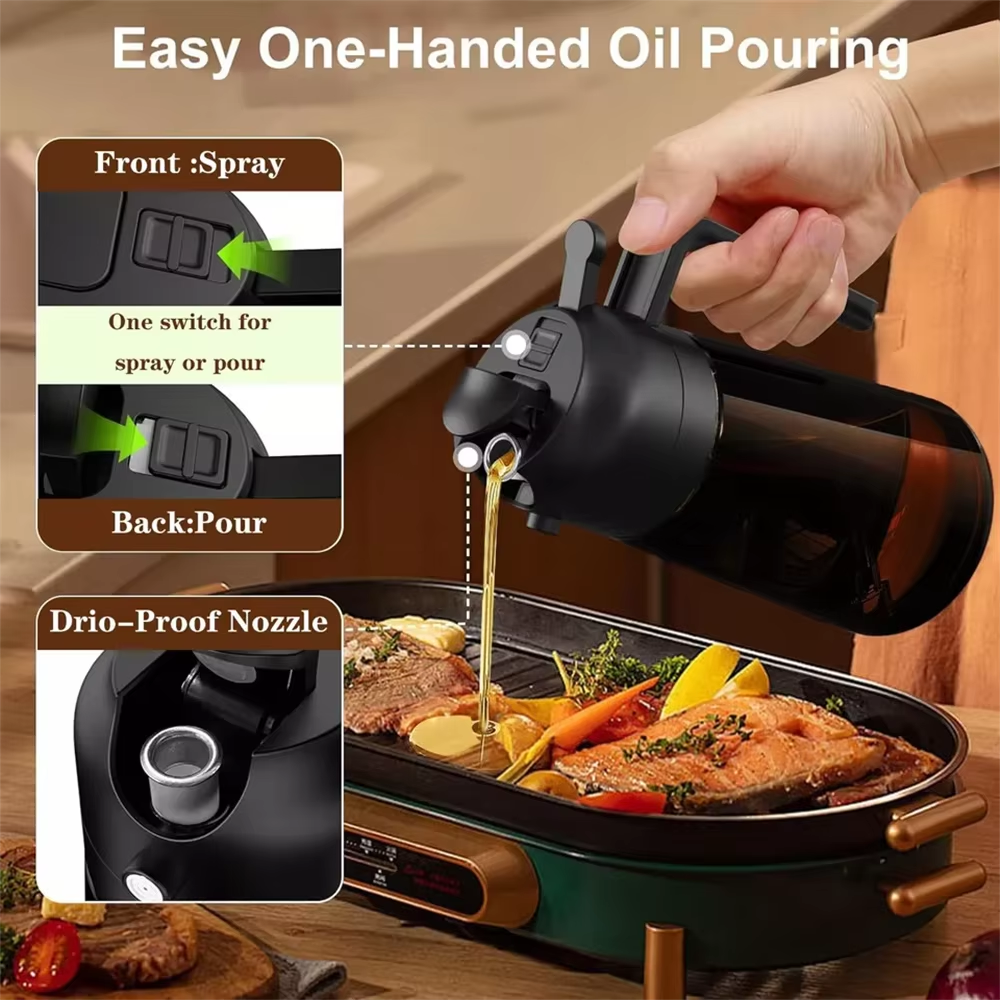 470ml Cooking Oil Sprayer Oil  - Oil Mister Spray Bottle บทวิจารณ์และราคา