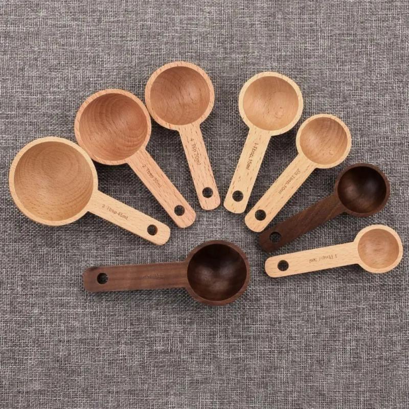 Wooden Measuring Spoon 7.5-45M - Kitchen Gadgets For Chefs บทวิจารณ์และราคา