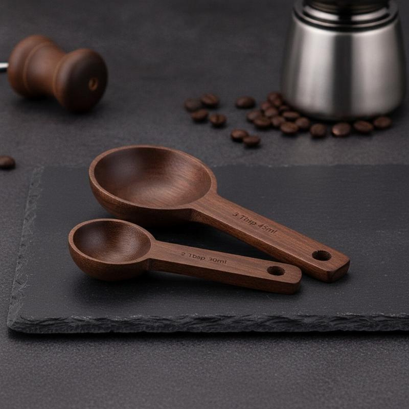 Wooden Measuring Spoon 7.5-45M - Kitchen Gadgets For Chefs บทวิจารณ์และราคา
