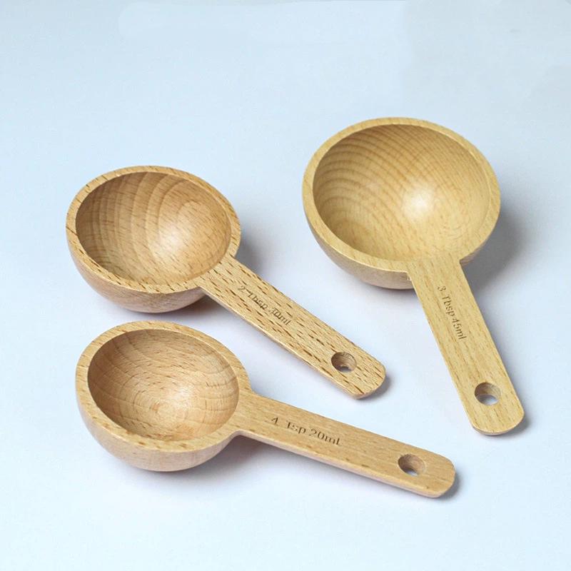 Wooden Measuring Spoon 7.5-45M - Kitchen Gadgets For Chefs บทวิจารณ์และราคา