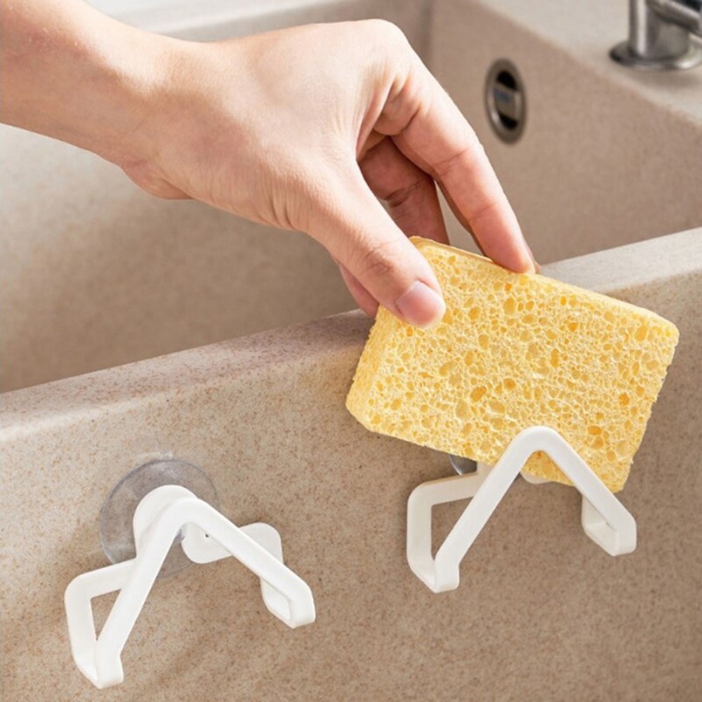 2PCS/set Sponge Sink Rack Spon - Kitchen Gadgets Rack Storage บทวิจารณ์และราคา