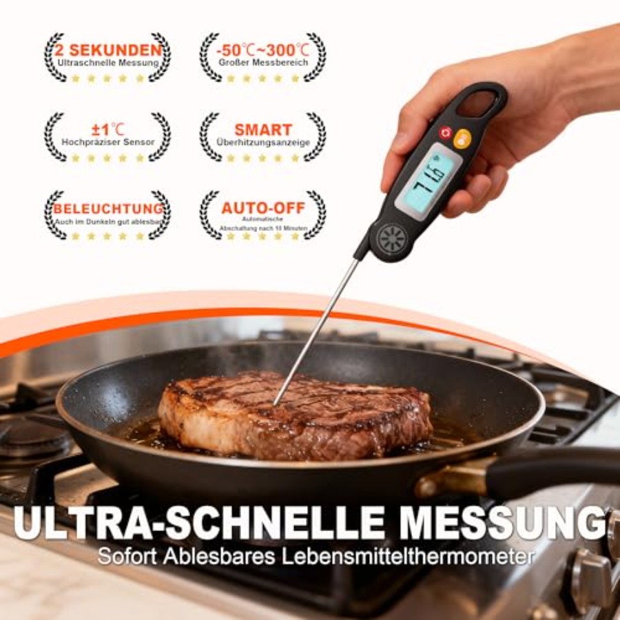 Meat Thermometer Digital - Ins - Meat Thermometer บทวิจารณ์และราคา