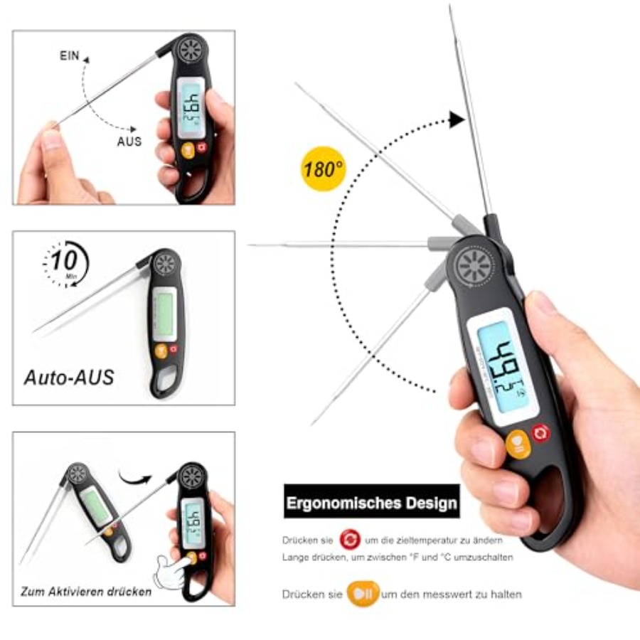Meat Thermometer Digital - Ins - Meat Thermometer บทวิจารณ์และราคา