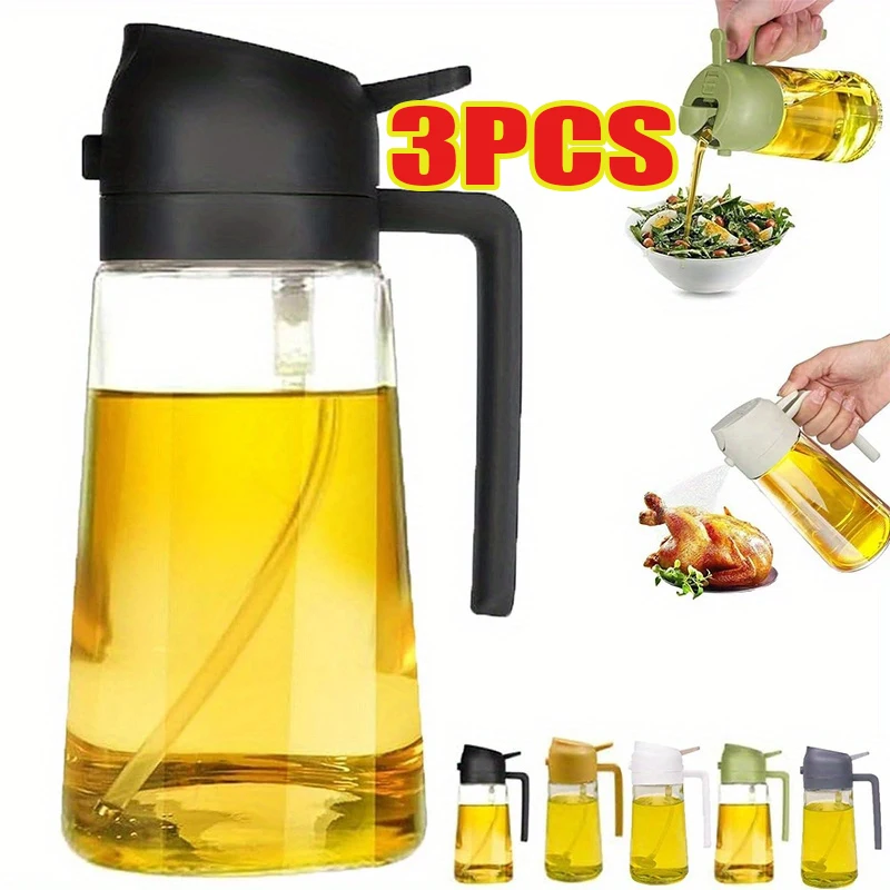 Oil Spray 2-in-1 Plastic House - Oil Mister Spray Bottle บทวิจารณ์และราคา
