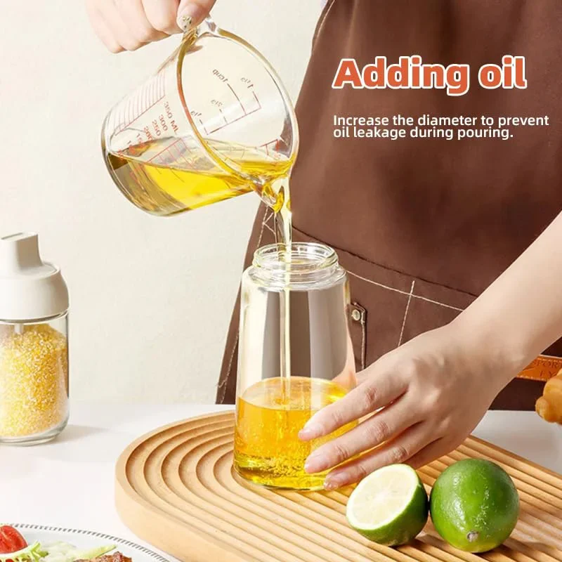 Oil Spray 2-in-1 Plastic House - Oil Mister Spray Bottle บทวิจารณ์และราคา