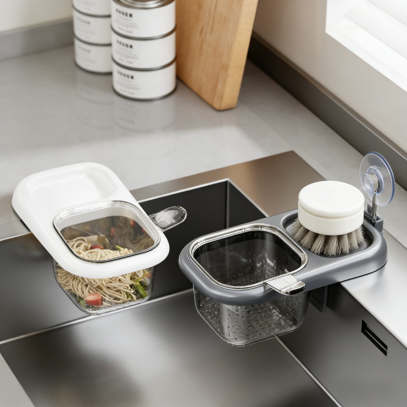 Kitchen Sink Draining Basket S - Kitchen Gadgets Rack Storage บทวิจารณ์และราคา