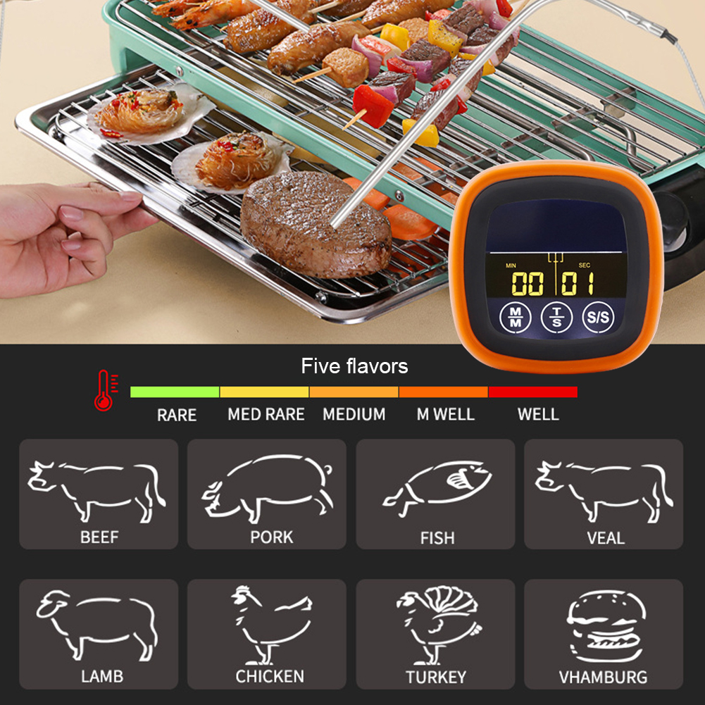 Digital Meat Temperature Therm - Meat Thermometer บทวิจารณ์และราคา