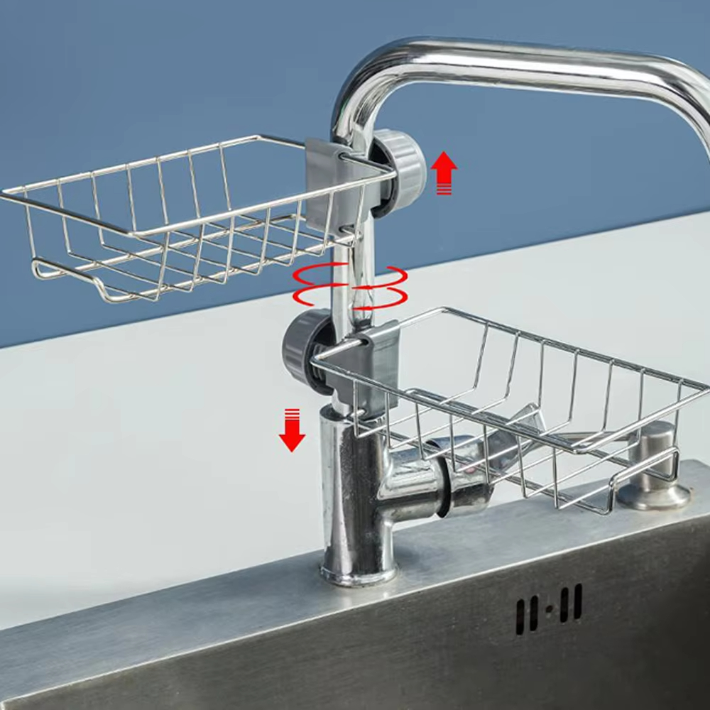 Kitchen Sink Drain Rack Sponge - Kitchen Gadgets Storage Ideas บทวิจารณ์และราคา