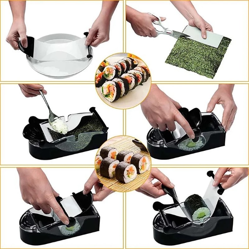Magic Rice Mold Sushi Maker Ro - Kitchen Gadgets Japanese บทวิจารณ์และราคา