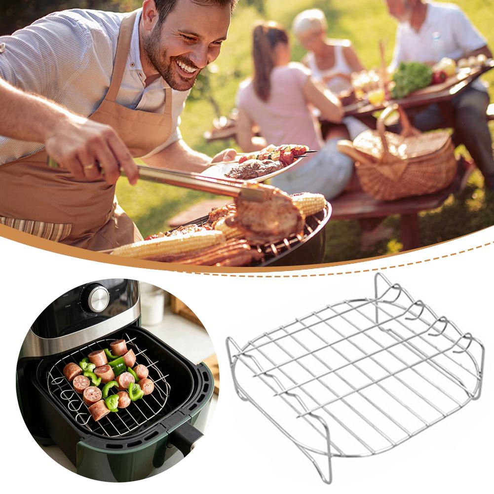 Air Fryer Square Grill Stainle - Kitchen Gadgets That Make Life Easier บทวิจารณ์และราคา