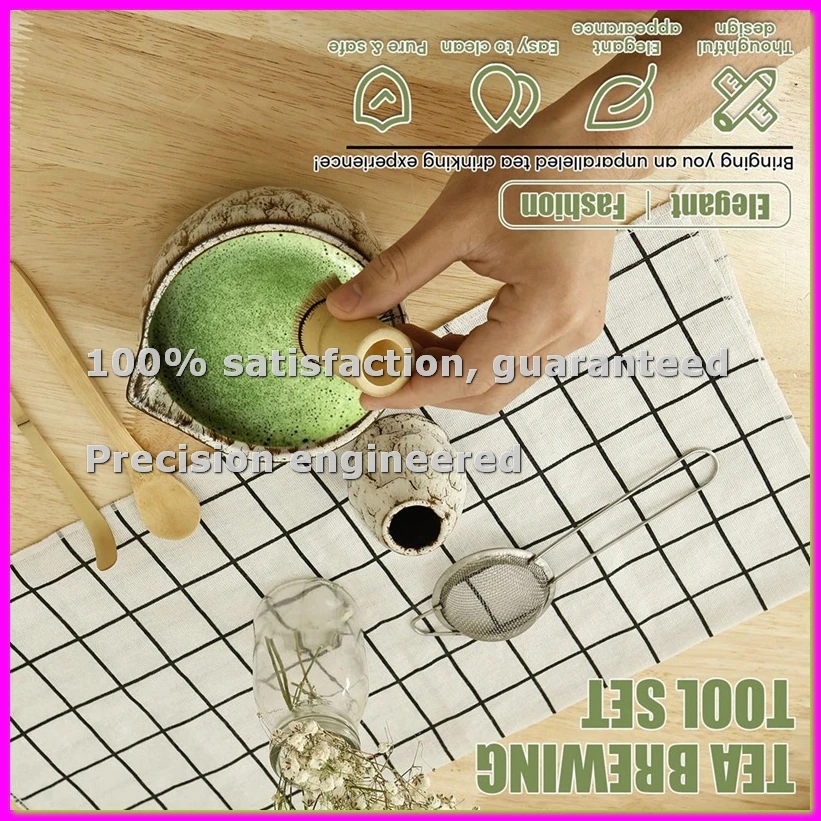 6 Pcs Matcha Whisk Set Elegant - Kitchen Gadgets Japanese บทวิจารณ์และราคา