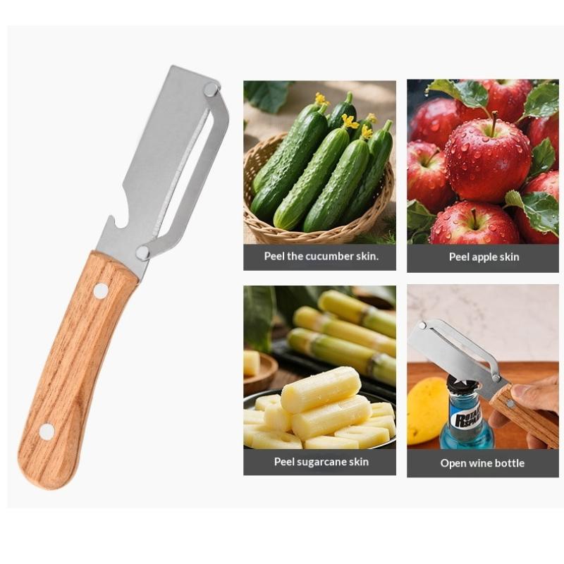 3 in 1 Serrated Peeler Knife f - Kitchen Gadgets For Chefs บทวิจารณ์และราคา