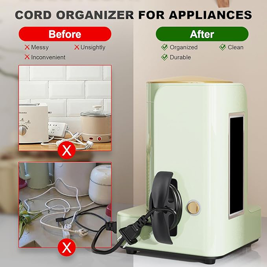1PCS Kitchen Appliance Cord Or - Kitchen Gadgets Rack Storage บทวิจารณ์และราคา
