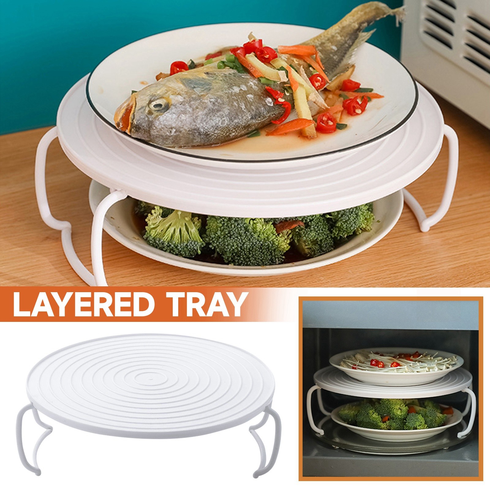 Multifunction Insulated Heatin - Kitchen Gadgets Rack Storage บทวิจารณ์และราคา