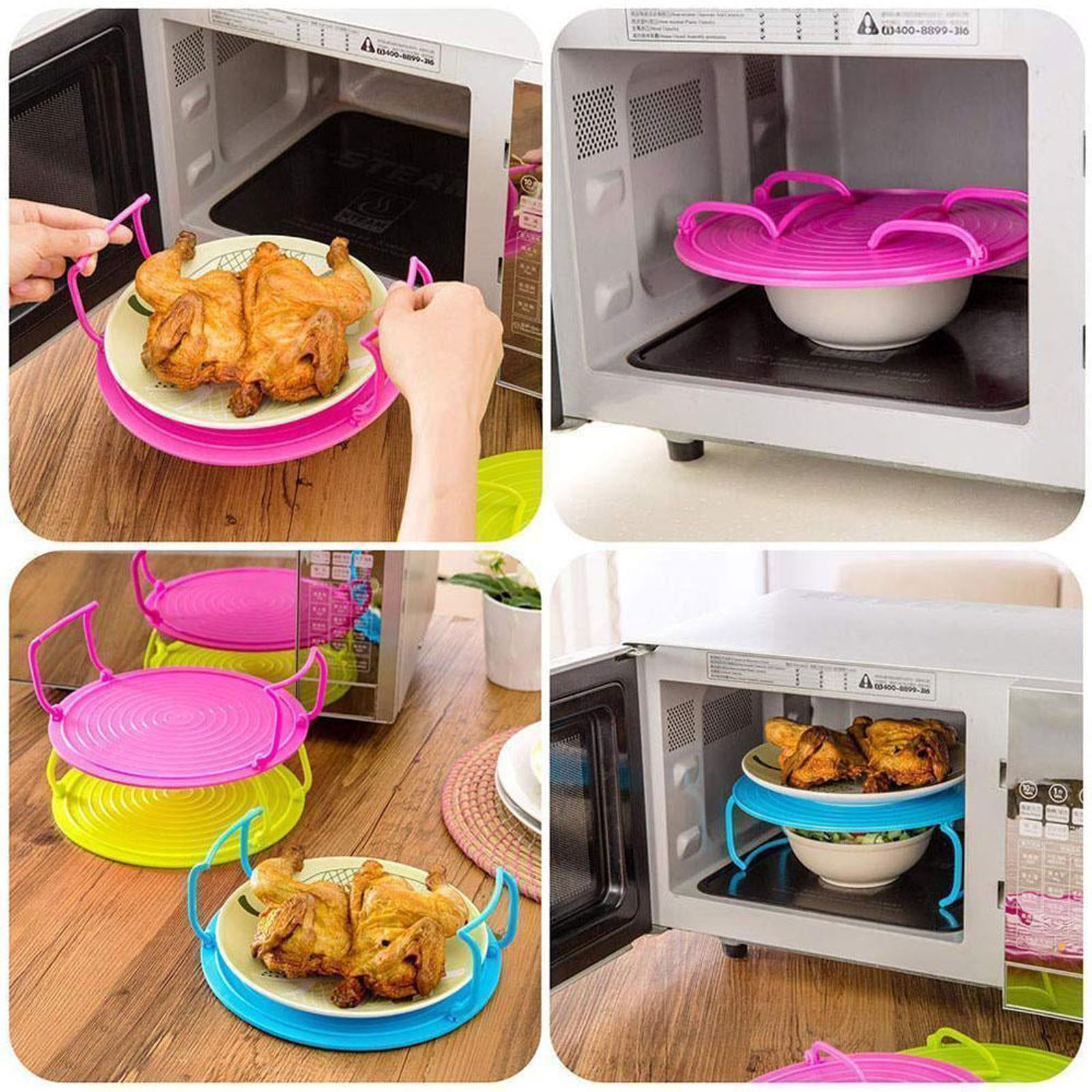 Multifunction Insulated Heatin - Kitchen Gadgets Rack Storage บทวิจารณ์และราคา