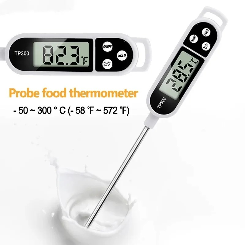 Stainless Steel Probe Cooking  - Meat Thermometer บทวิจารณ์และราคา
