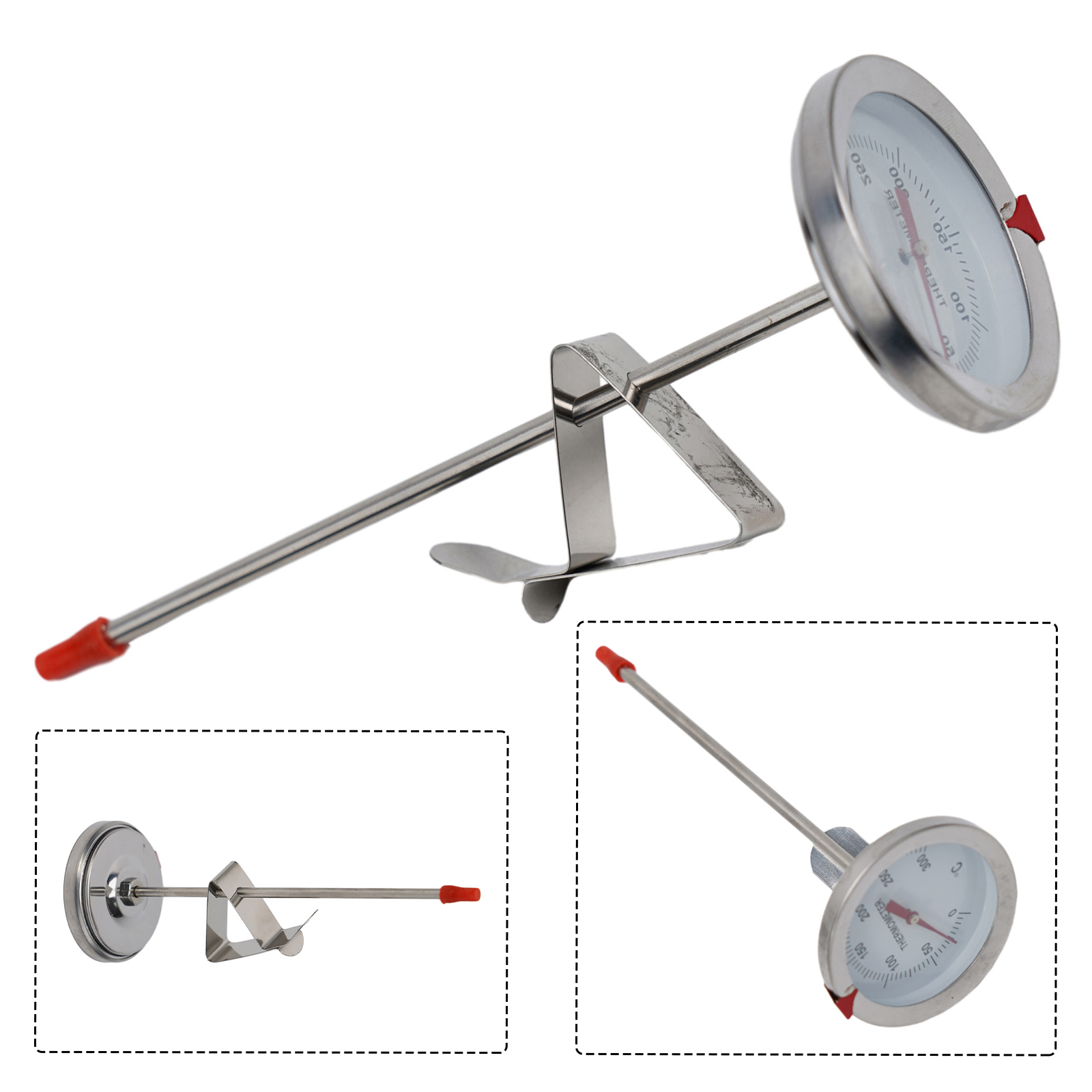 Stainless Steel Probe Thermome - Meat Thermometer บทวิจารณ์และราคา