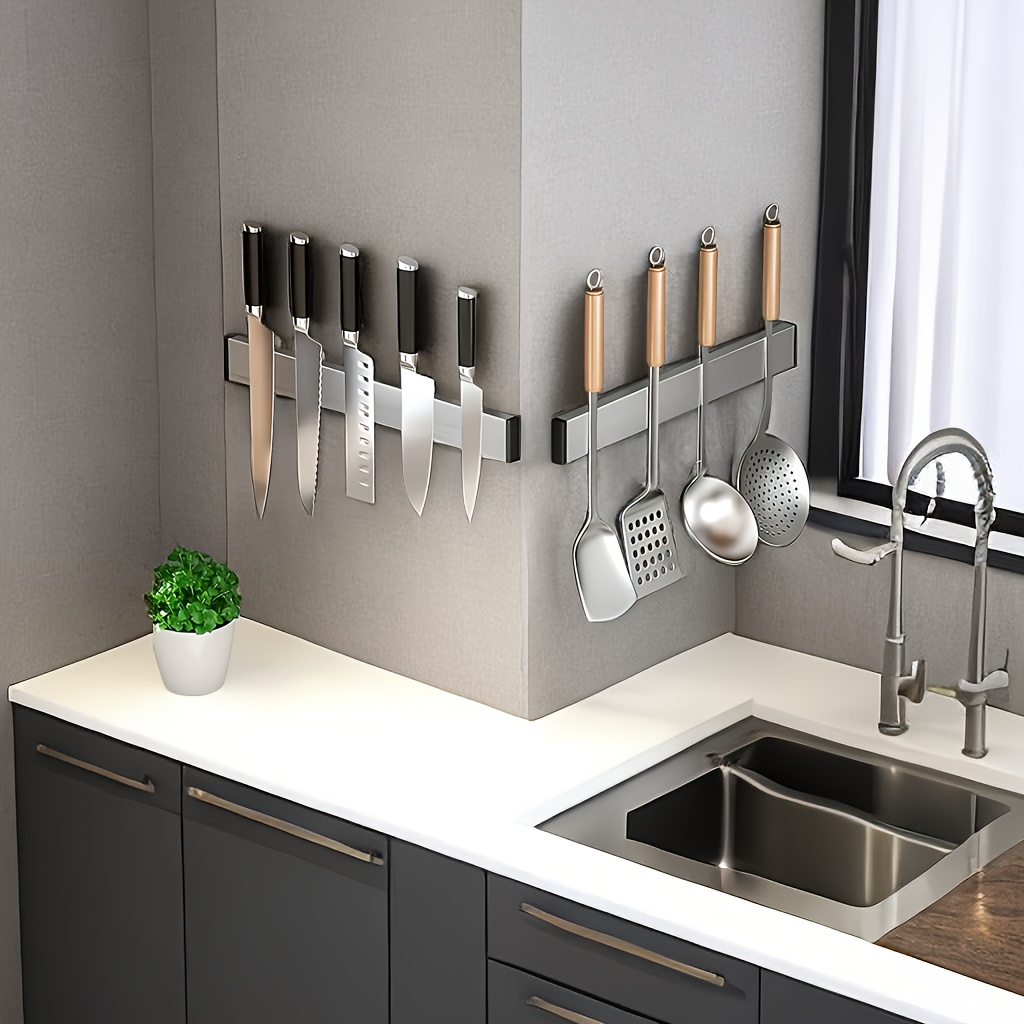 1Pc Magnetic Knife Holder For  - Magnetic Knife Strip บทวิจารณ์และราคา