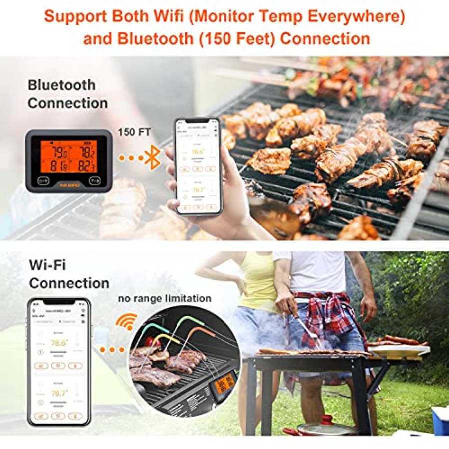 Bluetooth and WiFi Meat Thermo - Meat Thermometer บทวิจารณ์และราคา