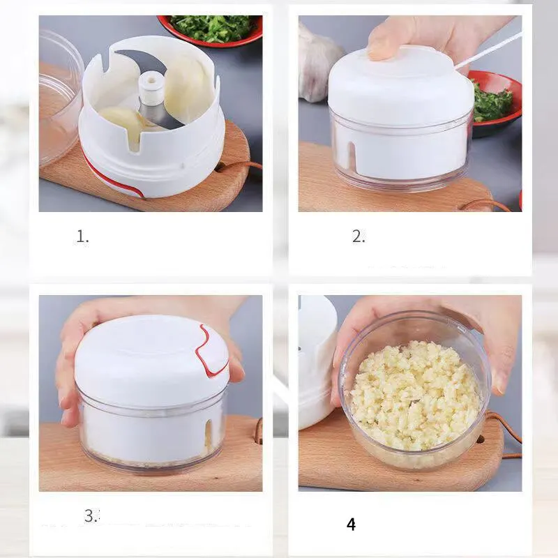 Plastic Garlic Crusher Press V - Kitchen Gadgets That Make Life Easier บทวิจารณ์และราคา