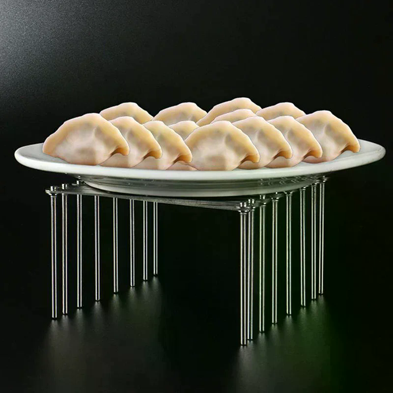Pot Lid Rack Pan Lid Organizer - Kitchen Gadgets Rack Storage บทวิจารณ์และราคา