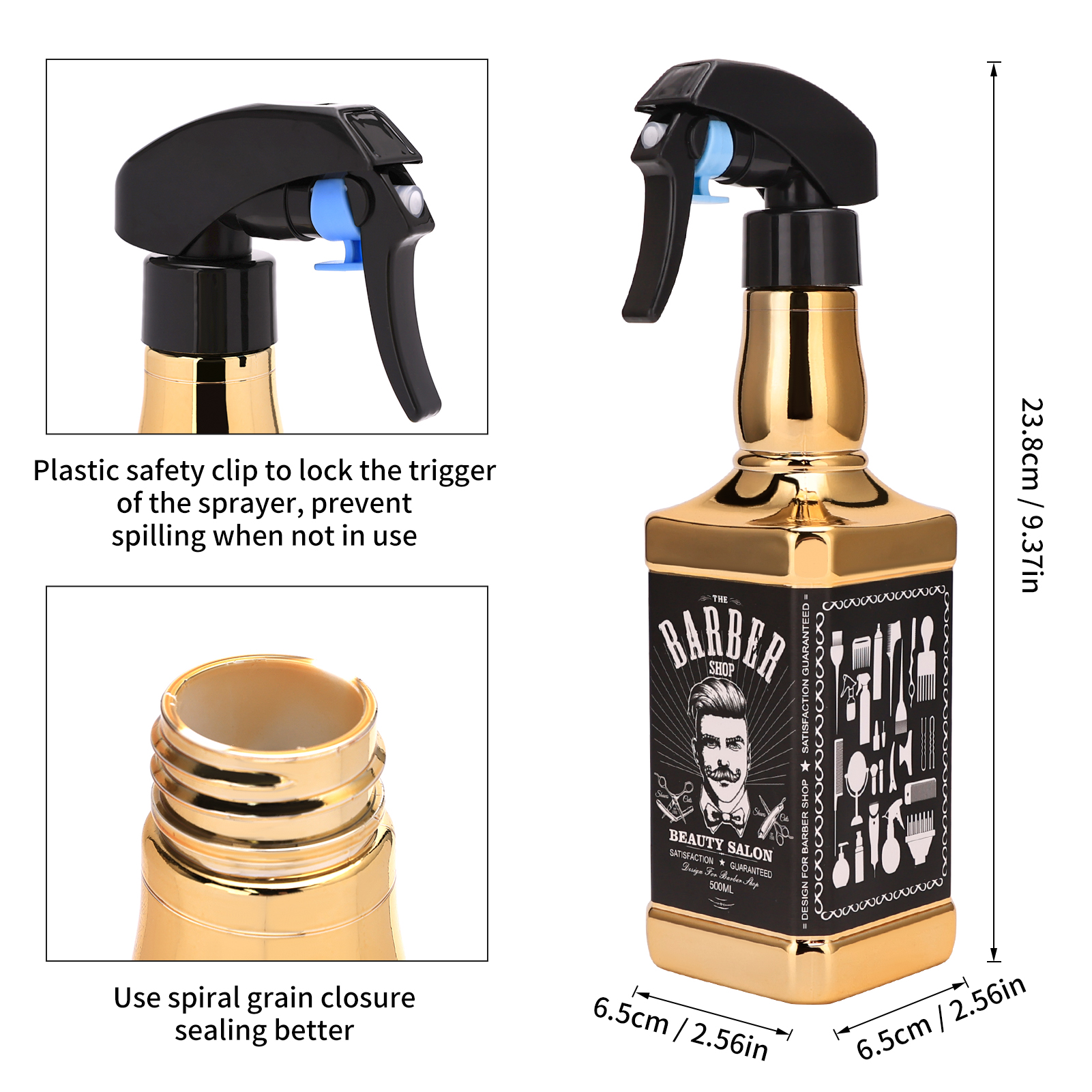 Hairdressing Spray Bottle Salo - Oil Mister Spray Bottle บทวิจารณ์และราคา