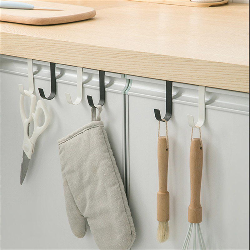 S-Shaped Metal Hook Cabinet Do - Kitchen Gadgets Rack Storage บทวิจารณ์และราคา