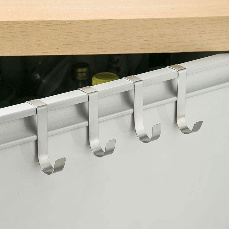 S-Shaped Metal Hook Cabinet Do - Kitchen Gadgets Rack Storage บทวิจารณ์และราคา