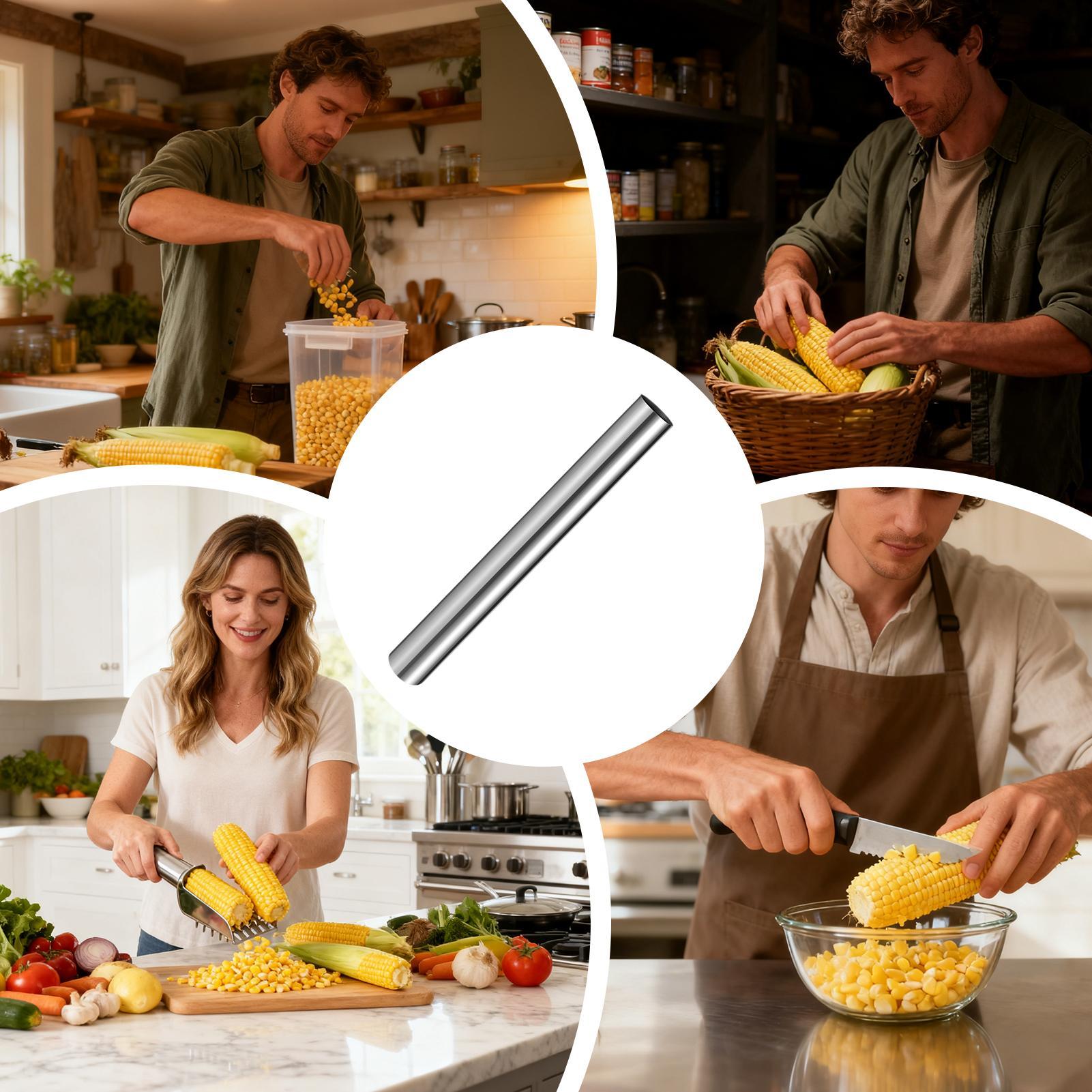 Corn Cob Peeler Stainless Stee - Kitchen Gadgets For Chefs บทวิจารณ์และราคา