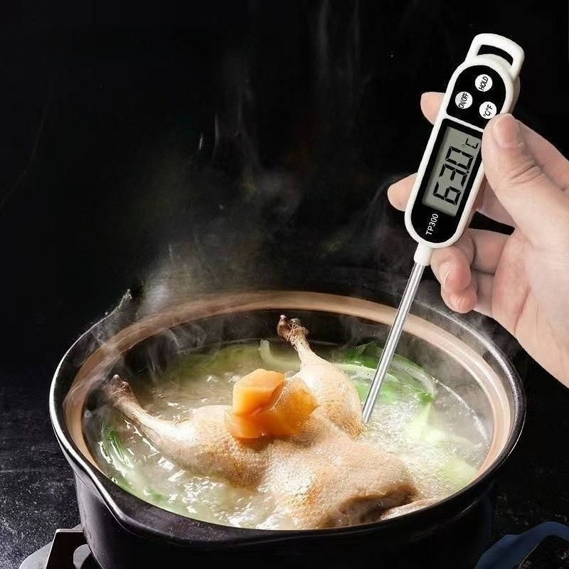 1Pc Food Thermometer, Kitchen  - Meat Thermometer บทวิจารณ์และราคา