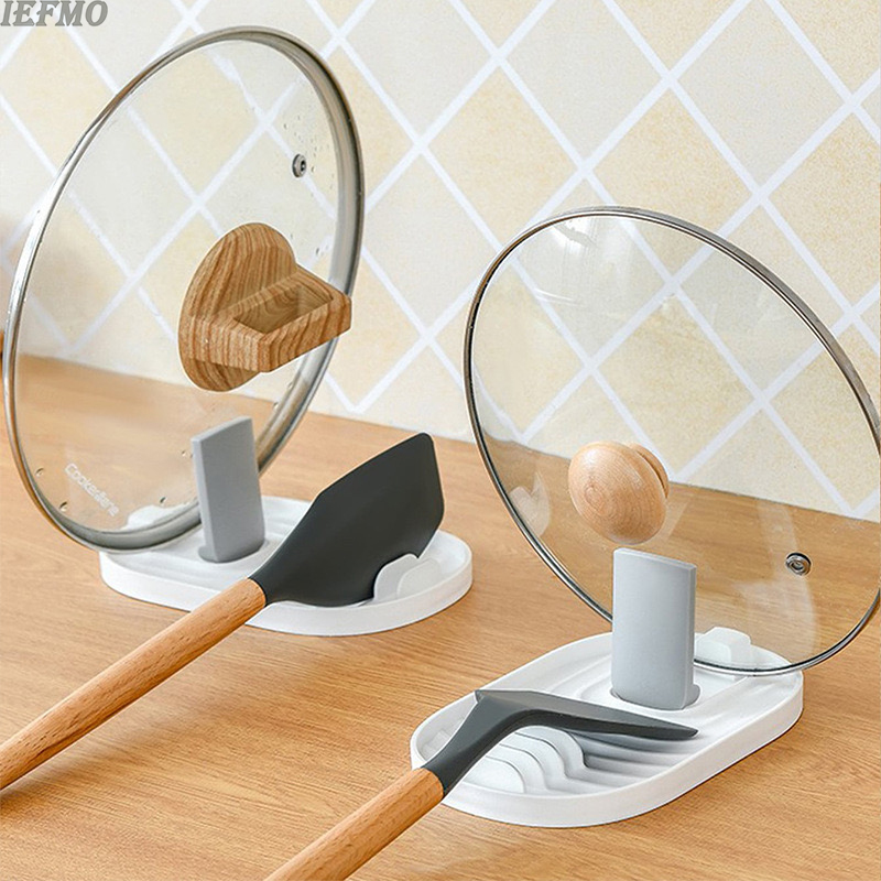Foldable Pot Lid Holder Kitche - Kitchen Gadgets Rack Storage บทวิจารณ์และราคา