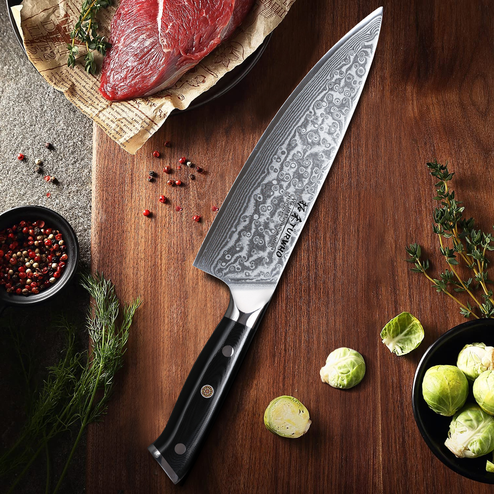 TURWHO 8 Inch Japanese Chef Kn - Kitchen Gadgets Japanese บทวิจารณ์และราคา