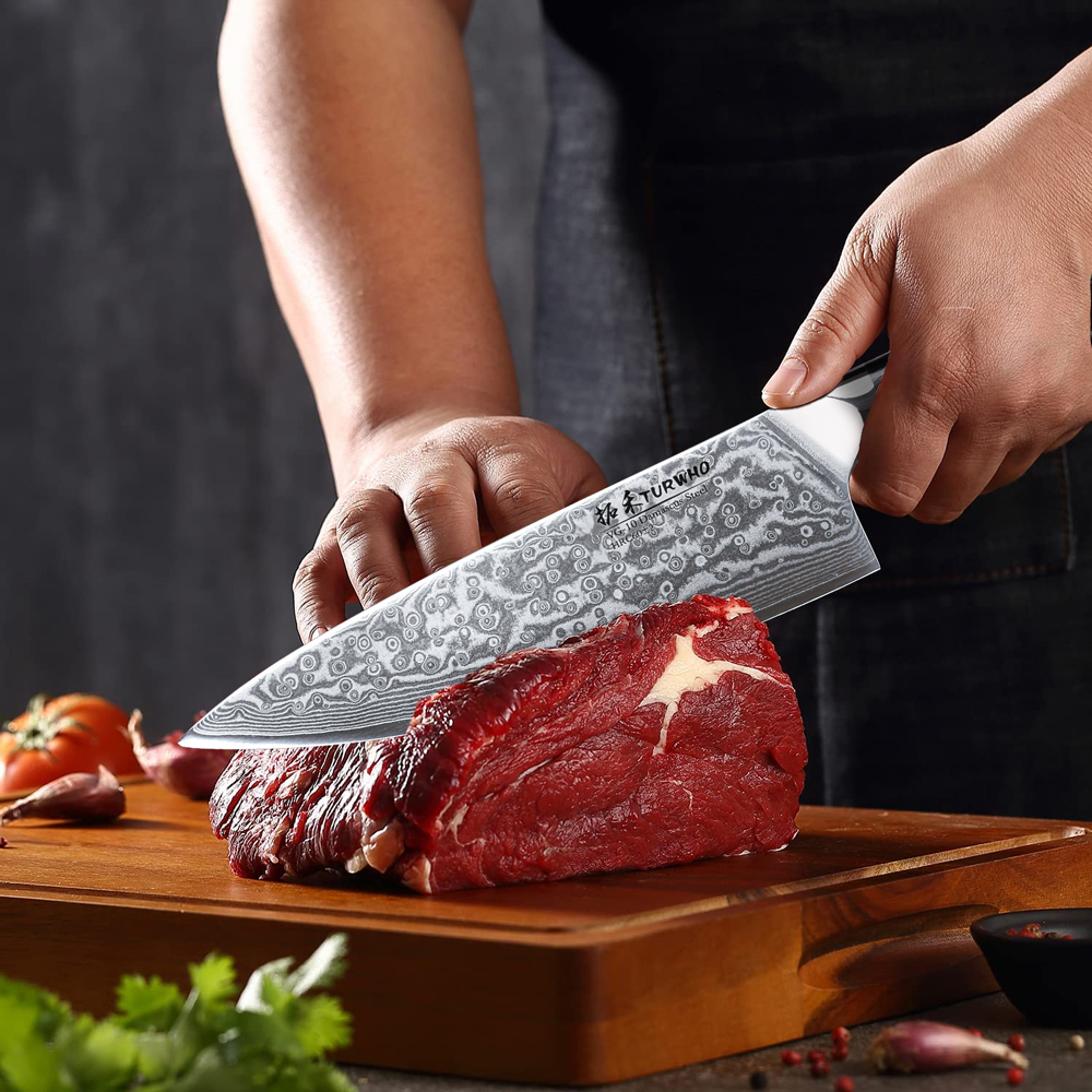 TURWHO 8 Inch Japanese Chef Kn - Kitchen Gadgets Japanese บทวิจารณ์และราคา